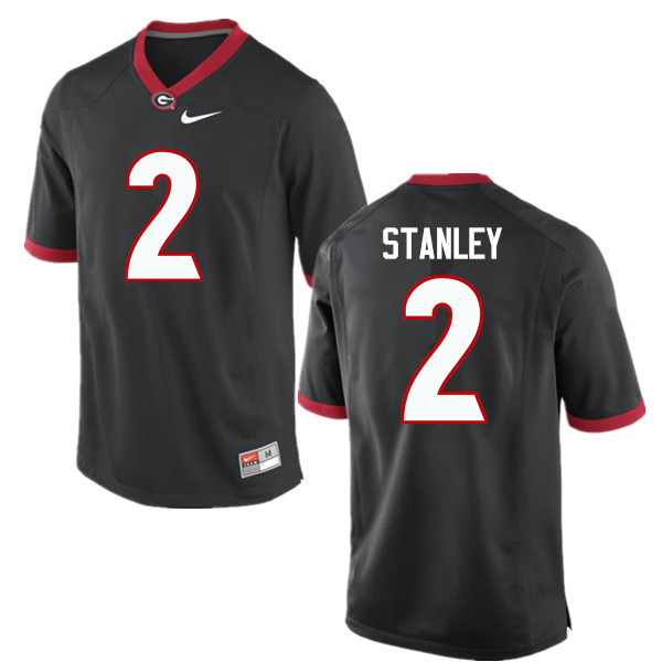 Men Georgia Bulldogs #2 Jayson Stanley College Football Jerseys-Black